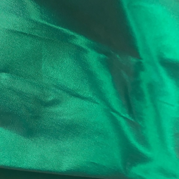 Loralie 90s Black and Green Midi Dress - Picture 5 of 5